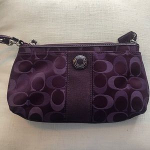 Coach wristlet
